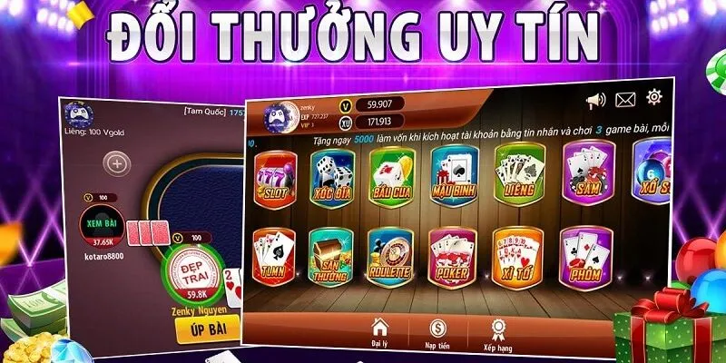 Danh sách các game đánh bài đổi thẻ cào hot nhất mà bạn không nên bỏ lỡ